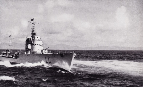 Il cacciatorpediniere Lince, affondato a Punta Alice, Cirò Marina, durante la seconda Guerra Mondiale.